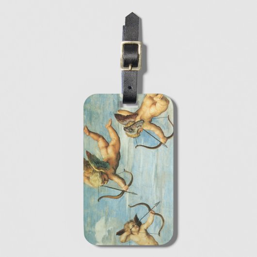 Triomf van Galatea Angels door Raphael Sanzio Bagagelabel (Voorkant (verticaal))