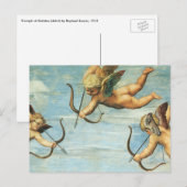 Triomf van Galatea Angels door Raphael Sanzio Briefkaart (Voorkant / Achterkant)