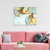 Triomf van Galatea Angels door Raphael Sanzio Canvas Afdruk (Insitu (Woonkamer))