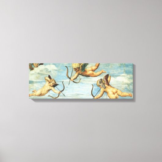 Triomf van Galatea Angels door Raphael Sanzio Canvas Afdruk (Voorkant)