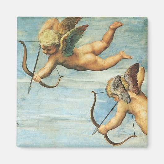 Triomf van Galatea Angels door Raphael Sanzio Magneet (Voorkant)