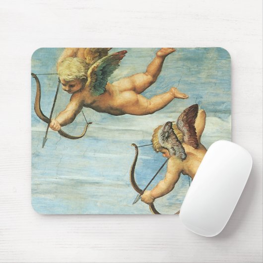 Triomf van Galatea Angels door Raphael Sanzio Muismat (Met muis)