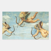 Triomf van Galatea Angels door Raphael Sanzio Rechthoekige Sticker (Voorkant)