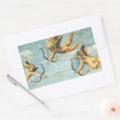 Triomf van Galatea Angels door Raphael Sanzio Rechthoekige Sticker (Envelop)