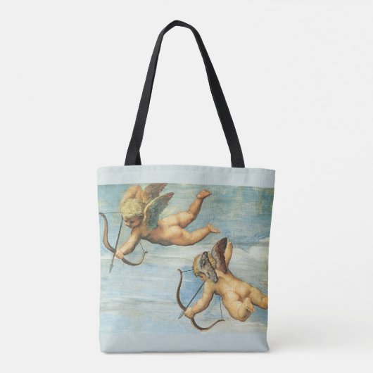 Triomf van Galatea Angels door Raphael Sanzio Tote Bag (Achterkant)