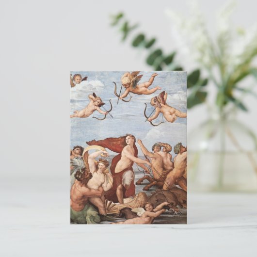 Triomf van Galatea Briefkaart (Staand voorkant)