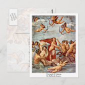 Triomf van Galatea, door Raffaello Sanzio Briefkaart (Voorkant / Achterkant)