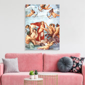 Triomf van Galatea door Raphael Sanzio Canvas Afdruk (Insitu (Woonkamer))