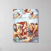Triomf van Galatea door Raphael Sanzio Canvas Afdruk (Voorkant)