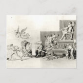 Triomf van het Franse volk over de monarchie Briefkaart (Voorkant)