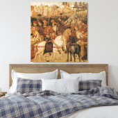 Triomf van Julius Caesar Canvas Afdruk (Insitu (Slaapkamer))