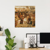 Triomf van Julius Caesar Poster (Thuiskantoor)