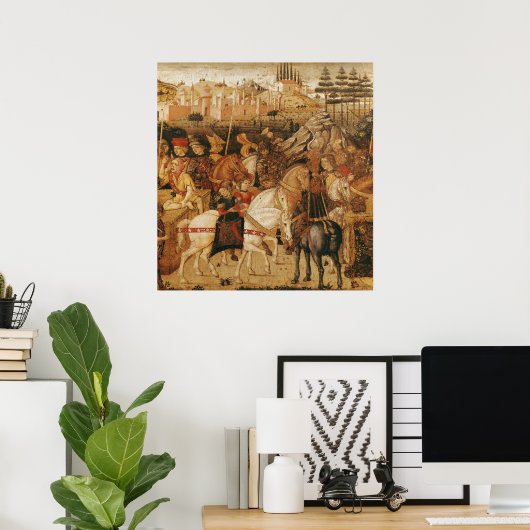 Triomf van Julius Caesar Poster (Thuiskantoor)