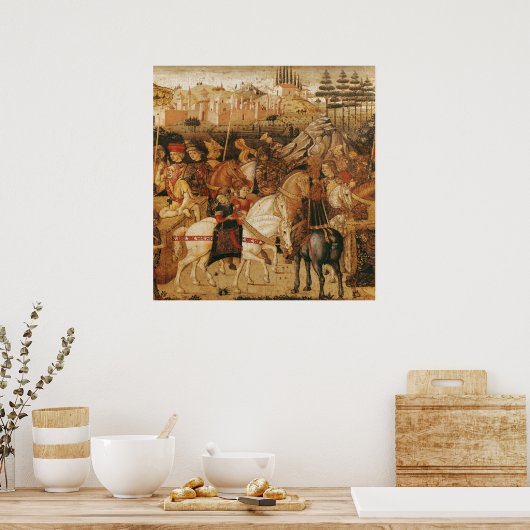 Triomf van Julius Caesar Poster (Keuken)