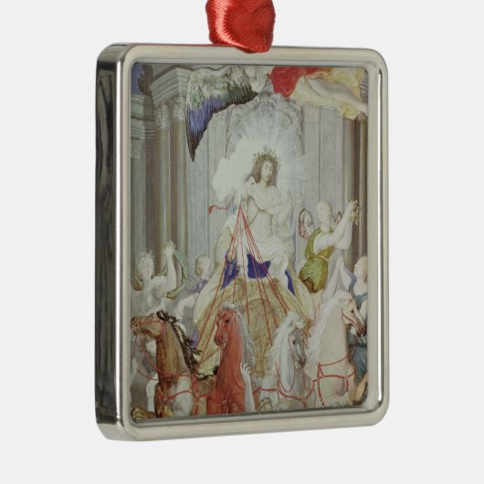 Triomf van koning Louis XIV van Frankrijk Metalen Ornament (Rechts)