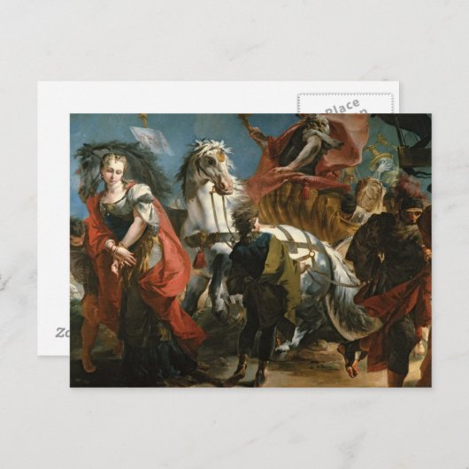 Triomf van Marcus Aurelius Briefkaart (Voorkant / Achterkant)