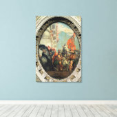 Triomf van Mordecai Canvas Afdruk (Insitu (Houten vloer))