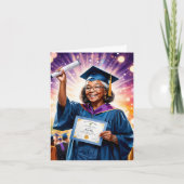 Triomf van Wijsheid: een Afstuderen Kaart (Voorkant)