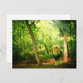 Triomfantelijke Koning Briefkaart (Voorkant / Achterkant)