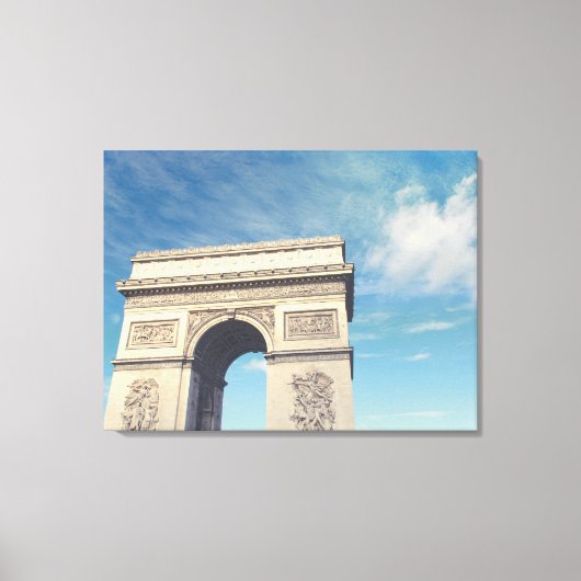 triomfboog canvas afdruk (Voorkant)