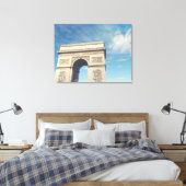 triomfboog canvas afdruk (Insitu (Slaapkamer))