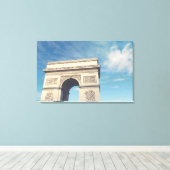 triomfboog canvas afdruk (Insitu (Houten vloer))