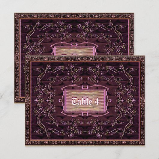 TriompheL Liza-tabelkaart Briefkaart (Voorkant / Achterkant)