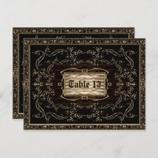 TriompheL Spinoza Tabel Kaart (Voorkant / Achterkant)