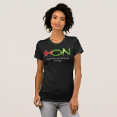 TriON-Words-SM, supergeladen hybride energie T-shirt (Voorkant volledig)