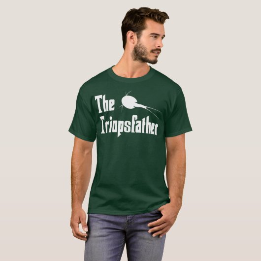 Triopsfather Zee Monkeys Dad Funny Gezegde Triops T-shirt (Voorkant volledig)