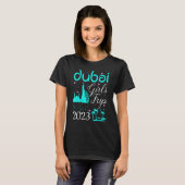 Trip 2023 Weekend Trip Vacation Trave van Dubai Gi T-shirt (Voorkant volledig)
