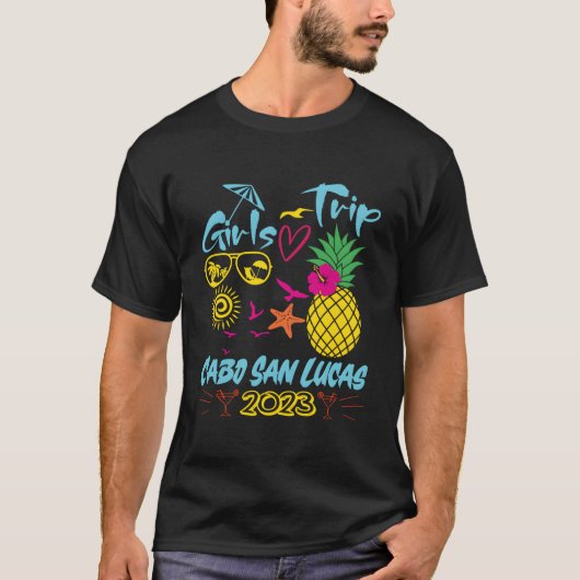 Trip Cabo San Lucas Mexico 2023 Summer Vacation T-shirt (Voorkant)