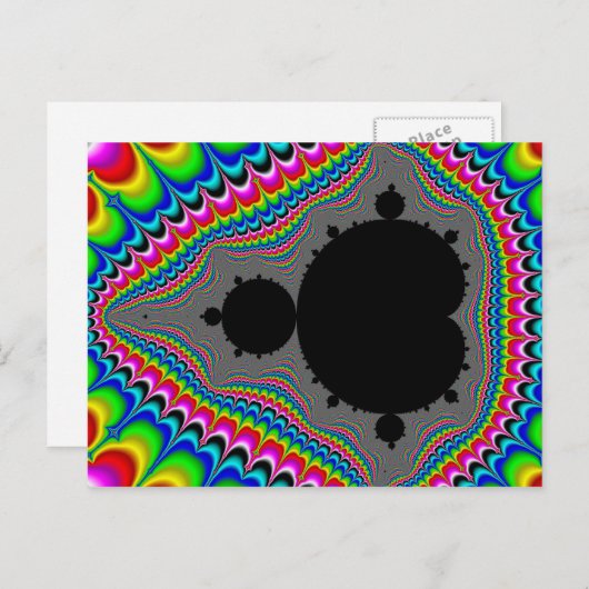 Trip - Fractal Briefkaart (Voorkant / Achterkant)