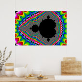 Trip - Fractal Poster (Keuken)