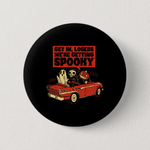 Trip Getting Spooky - Halloween Ronde Button 5,7 Cm