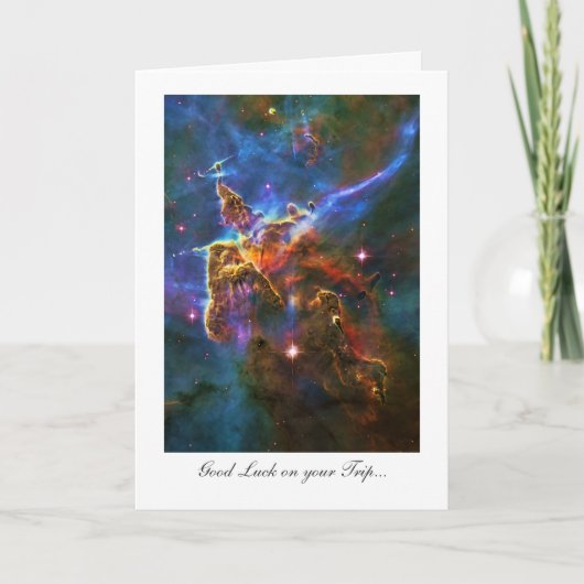 Trip Good Luck - Ster gevulde Carina Nebula Kaart (Voorkant)