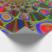 Trip in Psychedelic 3d optische apparatuur Cadeaupapier (Hoek)