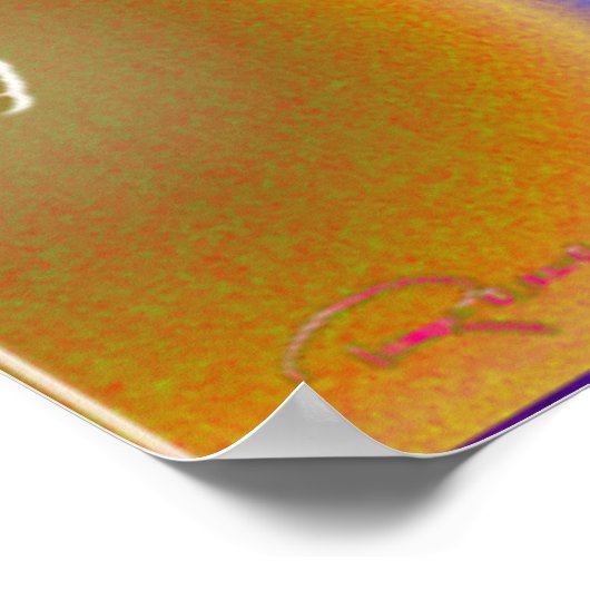 Trip in Psychedelic 3d optische apparatuur Poster (Hoek)