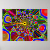 Trip in Psychedelic 3d optische apparatuur Poster (Voorkant)