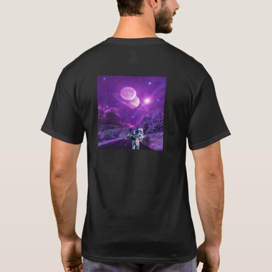 Trip op het moonshirt t-shirt (Achterkant)
