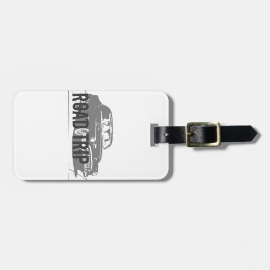 Trip op weg bagagelabel (Voorkant horizontaal)