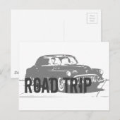 Trip op weg briefkaart (Voorkant / Achterkant)