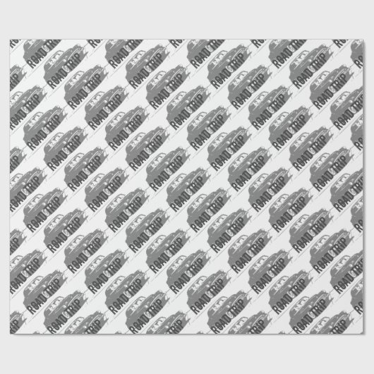 Trip op weg cadeaupapier (Vlak)