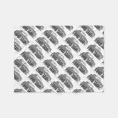 Trip op weg fleece deken (Voorkant (Horizontaal))