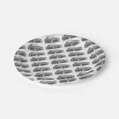 Trip op weg papieren bordje (Gekanteld)