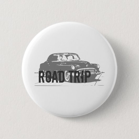 Trip op weg ronde button 5,7 cm (Voorkant)