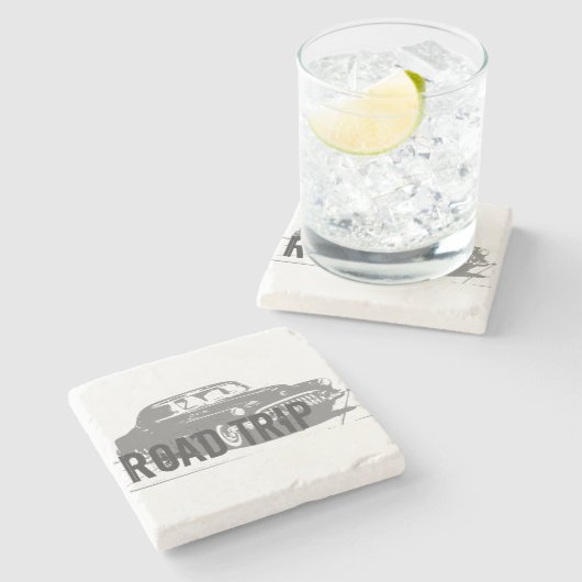 Trip op weg stenen onderzetter (Zijkant)