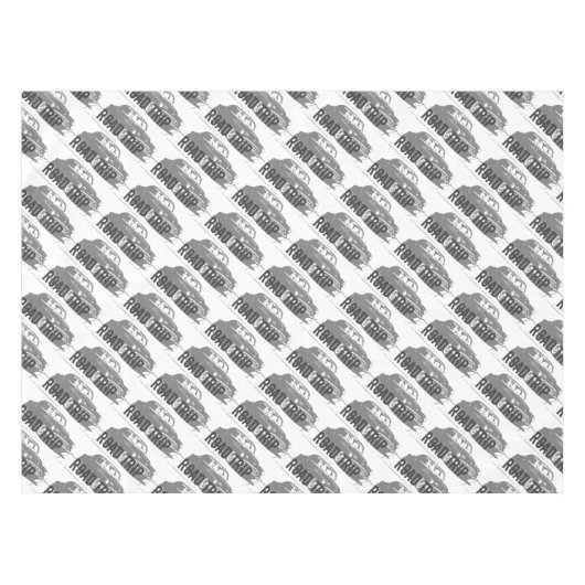 Trip op weg tafelkleed (Voorkant (Horizontaal))