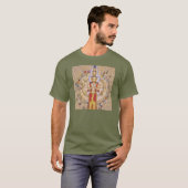 TRIP OUT Avalokiteshvara Blotter Art v3 T-shirt (Voorkant volledig)