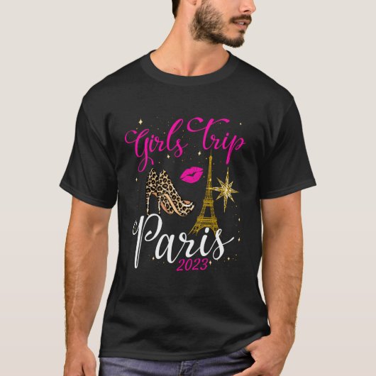 Trip Paris 2023 Weekend Squad T-shirt (Voorkant)